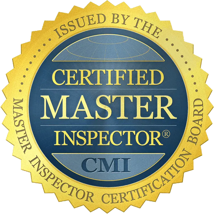 Certified Master Inspector seal